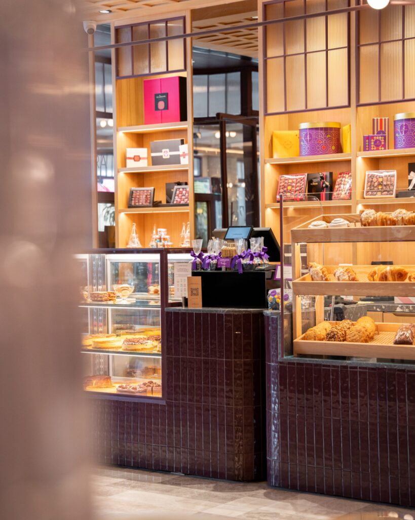 Chocolate and pastry displays
