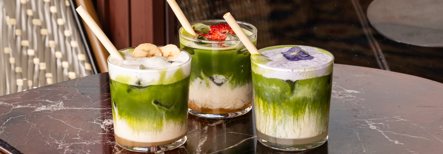Kinu matcha içecekleri
